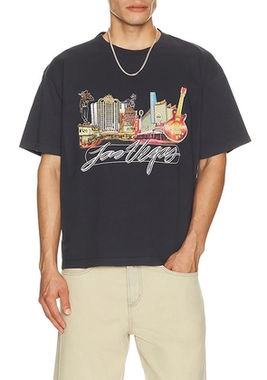 Remington Stone Vegas Tee in Grey - Grey. Size XL/1X (also in S, M, L, XXL/2X).