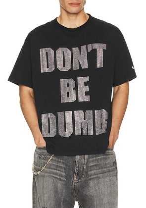 AWGE Dbd Blinged Out Tee in Black - Black. Size L (also in S, M, XL/1X).