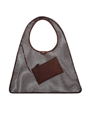 ALAÏA One Piece Hobo Bag in Brun Fonce. Size all.