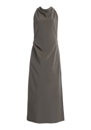 Proenza Schouler Selena Halter Crepe Maxi Dress - Moda Operandi
