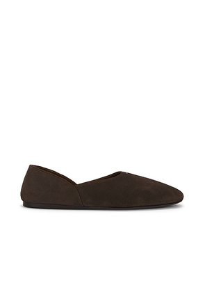 KHAITE Jane Flat in Sable - Brown. Size 41 (also in 36.5, 37, 37.5, 38, 38.5, 39, 39.5, 40).