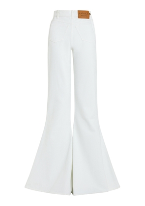 A.W.A.K.E. MODE Cotton Flared Mirror Jeans - Moda Operandi