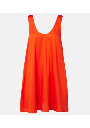 Leset Yoko cotton poplin minidress