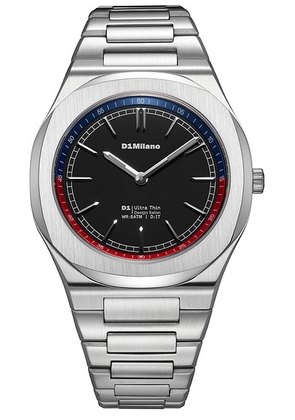 D1 Milano Ultra Thin 1970 39mm Watch in Silver - Metallic Silver. Size all.