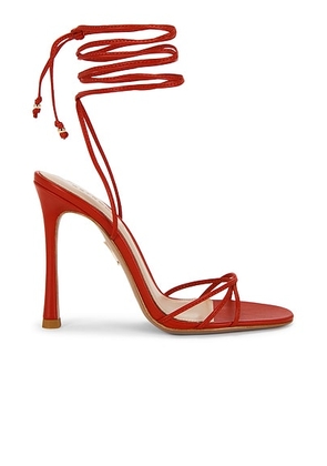 Retrofete Lucia Heel in Geranium - Red. Size 40 (also in 36, 37, 38, 39, 41).