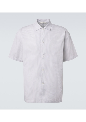 The Row Palone striped cotton shirt