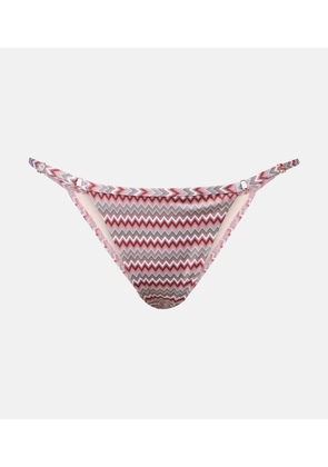 Bananhot Emi-Lynn chevron bikini bottoms