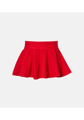 Alaia Peplum denim belt