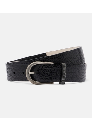 Brunello Cucinelli Monili leather belt