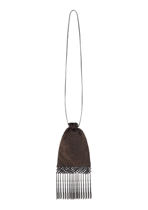 Conner Ives Medium Tassel-Trimmed Piano Shawl Silk Bag - Moda Operandi