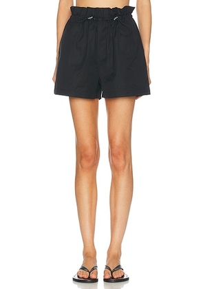 AGOLDE Lydia Short in Black - Black. Size XL (also in XS, S).