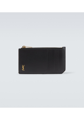 Saint Laurent Cassandre leather wallet