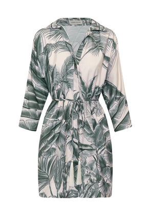 Andres Otalora Kora Printed Stretch Cotton-Poplin Mini Dress - Moda Operandi