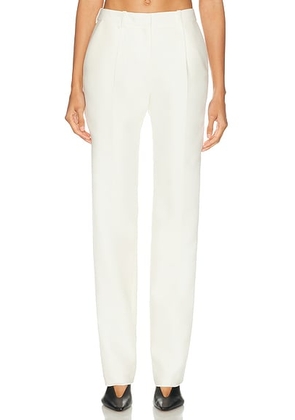 Balenciaga Slim Tailored Pant in Ivory - Ivory. Size 38 (also in ).