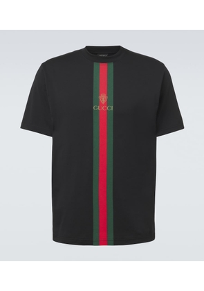 Gucci Web Stripe cotton T-shirt