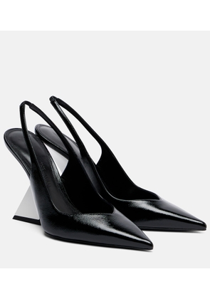 The Attico Cheope leather pumps