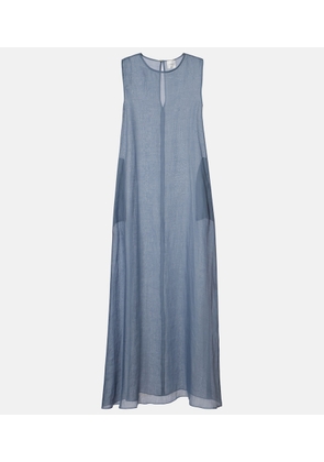 Leset Niko ramie maxi dress