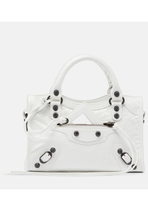 Balenciaga Le City Mini leather top-handle bag