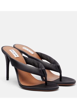 Alaia Padded thong sandals