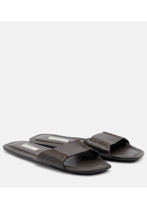 Toteme Leather slides
