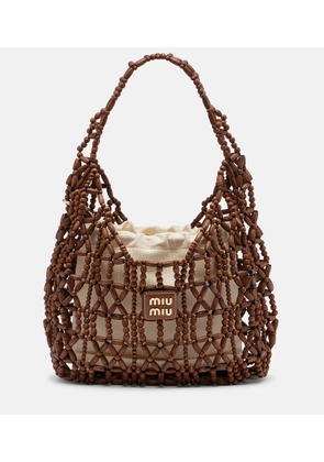 Miu Miu Beaded shoulder bag