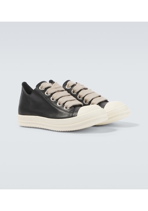 Rick Owens Jumbolace leather low-top sneakers
