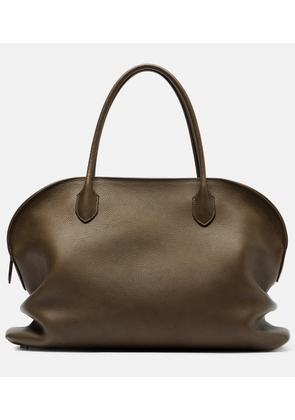 The Row Agnes 15 leather tote bag