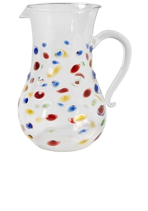 Gohar World Egyptian Glass Jug in Multi - Neutral. Size all.