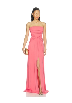 Cinq a Sept Olena Gown in Pink. Size 00. Also in 0, 2, 4, 6, 8, 10, 12.