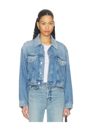 AGOLDE Palmer Jacket in Blue. Size XS. Also in M, L, XL.