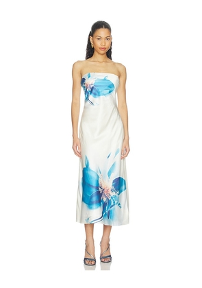 ASTR the Label Annabeth Dress in Blue. Size XS. Also in S, M, L, XL.