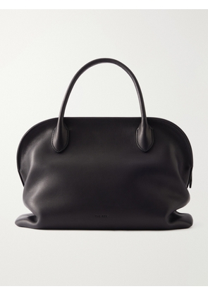 The Row - Agnes Leather Tote - Black - One size