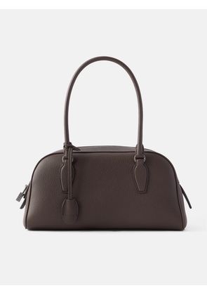 The Row - India Small Full-grain Leather Tote - Brown - One size