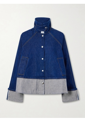 Brandon Maxwell - The Wells Denim Jacket - Blue - x small,small,medium,large,x large