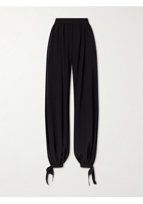 Chloé - Silk Crepe De Chine Tapered Pants - Black - FR 34,FR 36,FR 38,FR 40,FR 42,FR 44