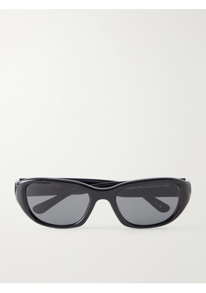 LIÉ STUDIO - Matteo D-frame Acetate Sunglasses - Black - One size