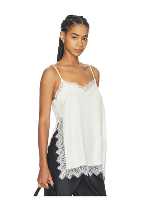MOTHER The Sweettalker Cami in White. Size XS. Also in S, M.