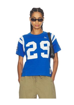 Sea Georgie Sportswear Short Sleeve Tee in Blue. Size S. Also in XXS, XS, M, L, XL.
