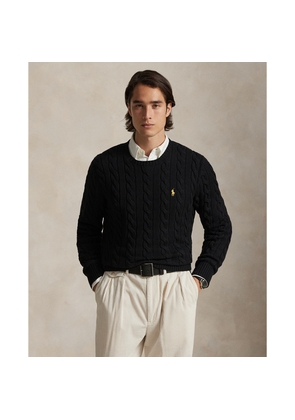 Cable-Knit Cotton Jumper