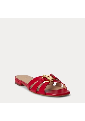Blaike Nappa Leather Slide Sandal