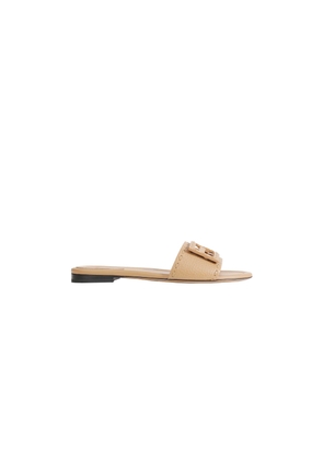 Leather Slides