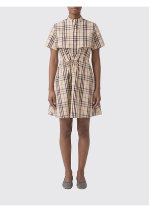 BURBERRY Dress Woman color Beige