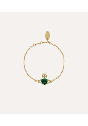 Vivienne Westwood Ariella Bracelet Gold-emerald-cz-erinite-crystal Gold-emerald-cz-erinite-crystal Women