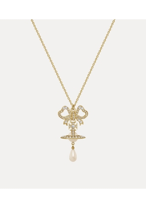 Vivienne Westwood Rigoberta Pearl Pendant Necklace Gold-white-crystal-creamrose-pearl Gold-white-crystal-creamrose-pearl Women