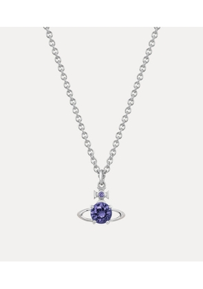 Vivienne Westwood Man. Reina Pendant Necklace Platinum-lavender-cz Platinum-lavender-cz Men