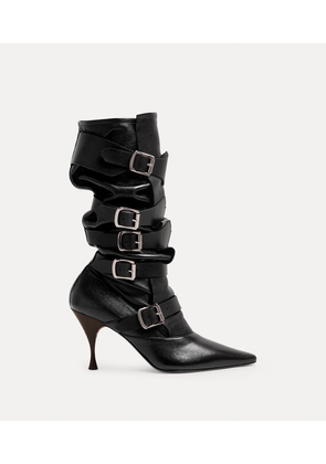 Vivienne Westwood Treasure Boot Supple/veget Tanned Black 3-36 Women