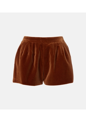 Blaze Milano Tinker cotton velvet shorts