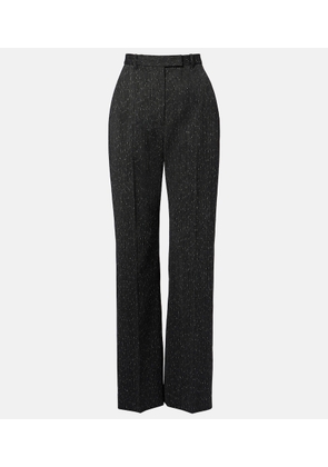 McQueen Chalk stripe straight pants