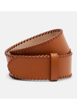 Khaite Theo leather belt