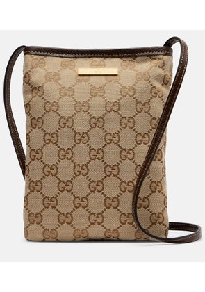 Gucci Mini GG canvas crossbody bag